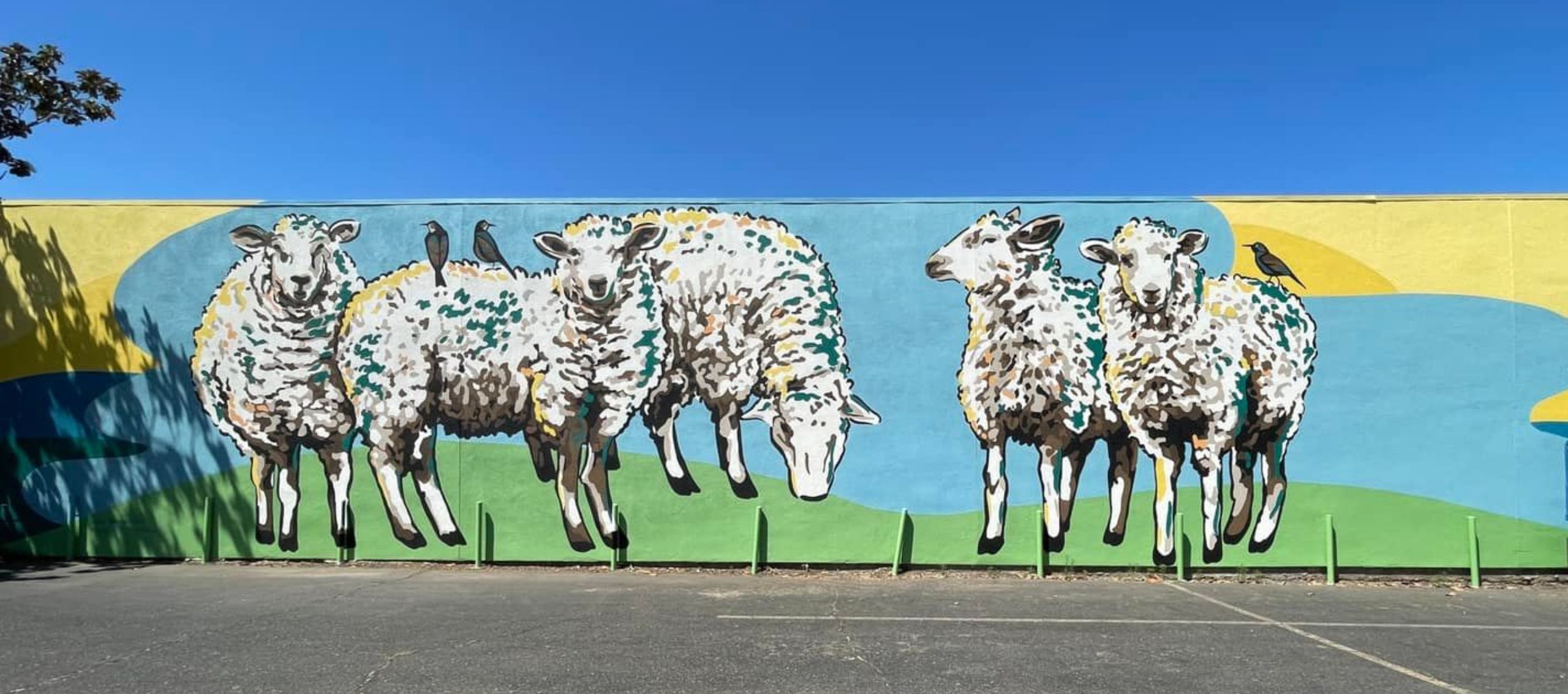 Sheep Mural